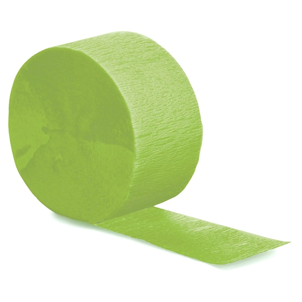 Touch Of Color Fresh Lime Green Streamer, 81', 12PK 077123 - main